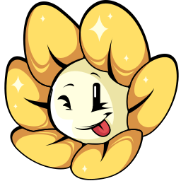 Cute Custom Cursor Flowey from Undertale Pointer