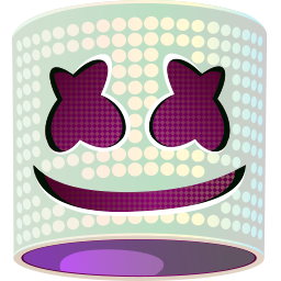 Cute Custom Cursor Marshmello Skin from Fortnite Pointer