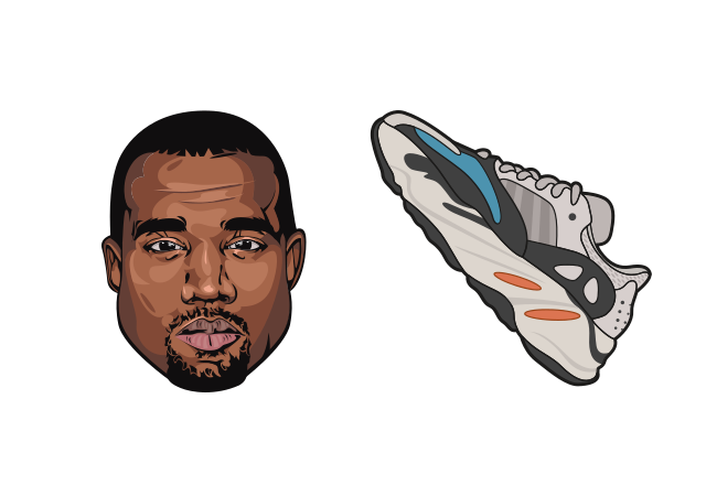 Ye Custom Cursor for Chrome from Rappers Cursors Collection