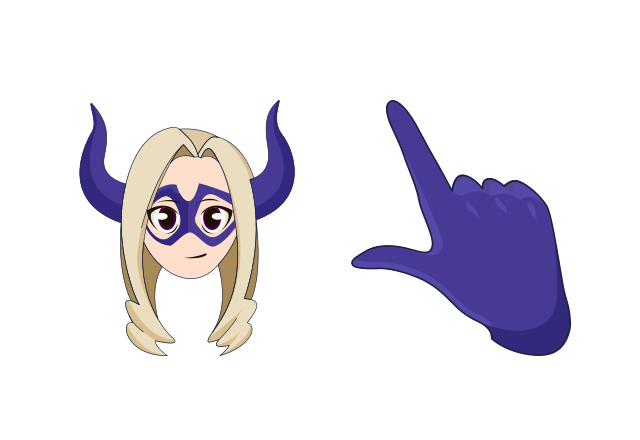 Yu Takeyama Custom Cursor for Chrome from My Hero Academia Cursors Collection