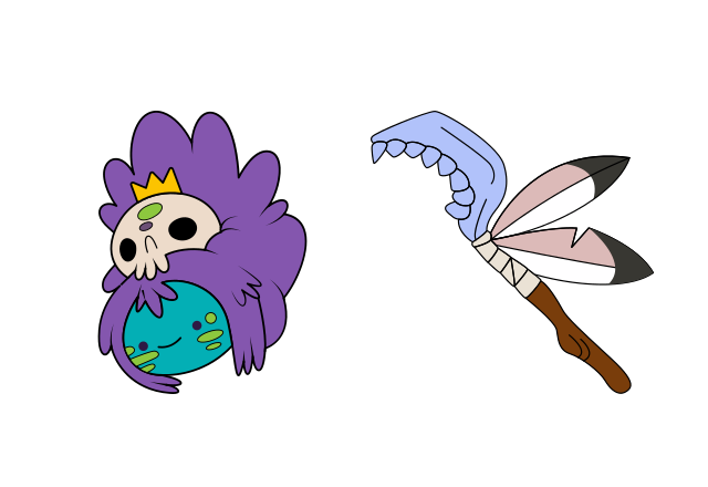 Jungle Princess Custom Cursor for Chrome from Adventure Time Cursors Collection