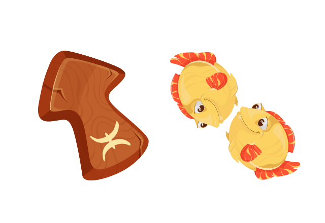 Pisces Zodiac Sign Custom Cursor for Chrome from Zodiac Signs Cursors Collection