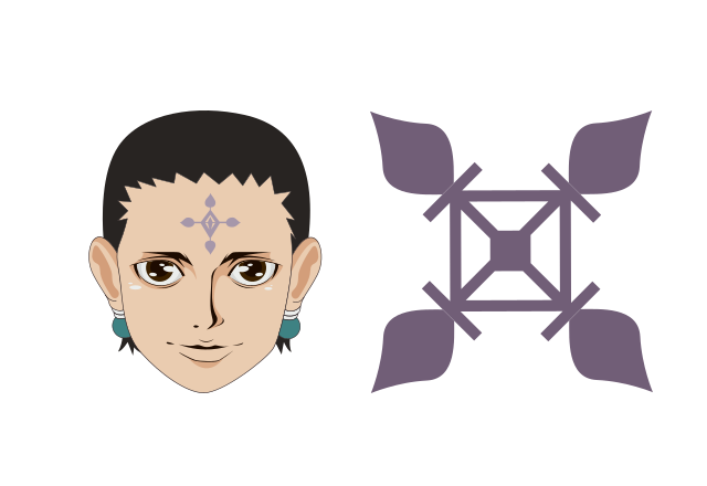 Chrollo Lucilfer Custom Cursor for Chrome from Hunter x Hunter Cursors Collection