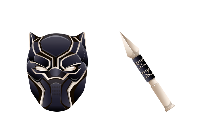 Black Panther Skin Custom Cursor for Chrome from Fortnite Cursors Collection