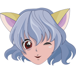 Custom Cursor Neferpitou from Hunter × Hunter Pointer