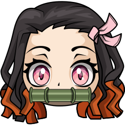 Nezuko Kamado custom cursor for Chrome Pointer