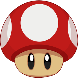 Super Mushroom custom cursor for Chrome Pointer