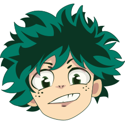 Custom Cursor Izuku Midoriya from My Hero Academia Pointer