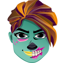 Custom Cursor Cute Ghoul Trooper Skin from Fortnite Pointer