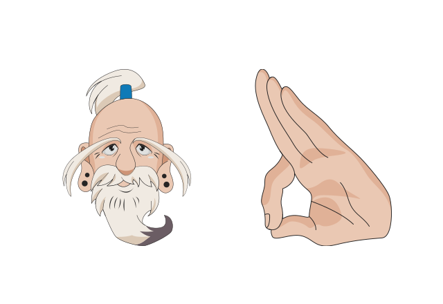 Isaac Netero Custom Cursor for Chrome from Hunter x Hunter Cursors Collection