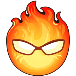 Custom Cursor Grillby from Undertale Pointer