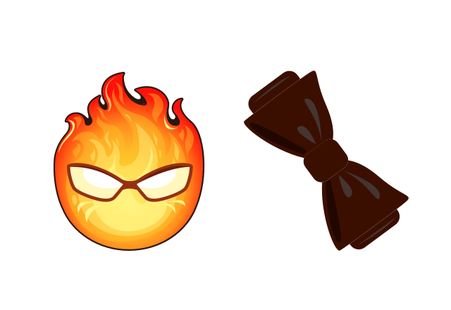 Undertale Grillby Custom Cursor for Chrome from Undertale and Deltarune Cursors Collection