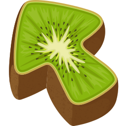 Custom Cursor Kiwi Texture Pointer