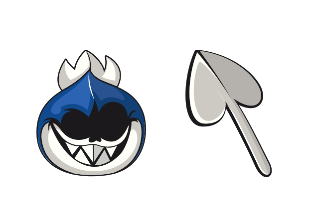 Deltarune Dark World Lancer Custom Cursor for Chrome from Undertale and Deltarune Cursors Collection