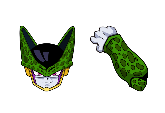 Cell Custom Cursor for Chrome from Dragon Ball Cursors Collection