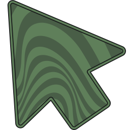 The Green Illusion custom cursor for Chrome Pointer