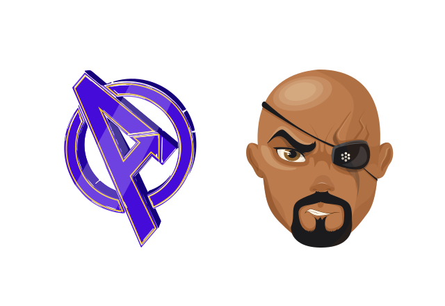 Nick Fury Custom Cursor for Chrome from Marvel Comics Cursors Collection