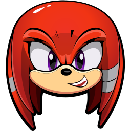 Custom Cursor Cute Knuckles the Echidna from  Sonic the Hedgehog Pointer