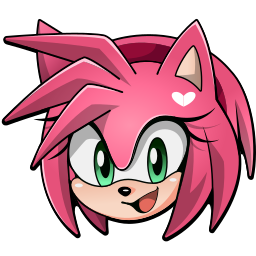 Custom Cursor Cute Amy Rose from Sonic the Hedgehog Pointer