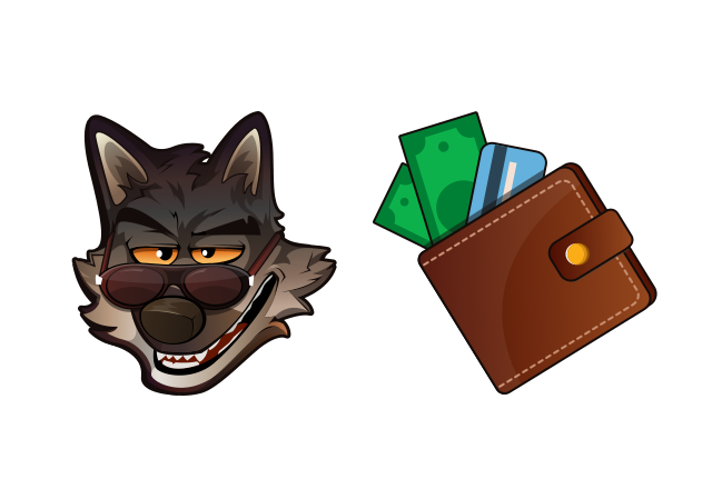 Mr. Wolf Custom Cursor for Chrome from Animation Movies Cursors Collection