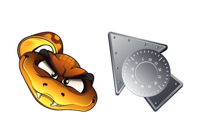 Mr. Snake Custom Cursor for Chrome from Animation Movies Cursors Collection