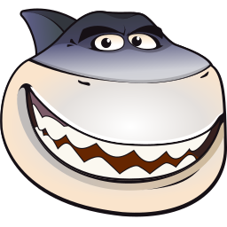 Custom Cursor Cute Mr. Shark from The Bad Guys Pointer