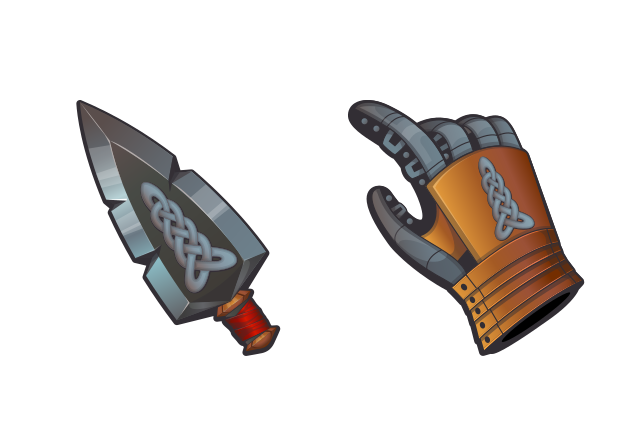 Elf Blade Custom Cursor for Chrome from The Cursors Cursors Collection