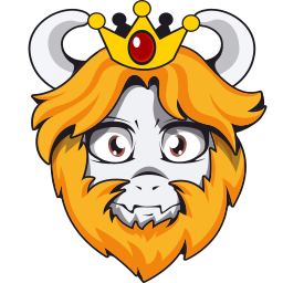 Custom Cursor Cute Asgore Dreemurr from Undertale Pointer