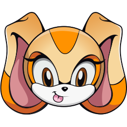 Custom Cursor Cute Cream the Rabbit from Sonic the Hedgehog Pointer