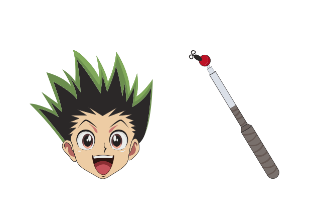 Gon Freecss Custom Cursor for Chrome from Hunter x Hunter Cursors Collection