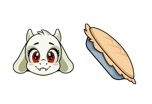 Undertale Toriel Custom Cursor for Chrome from Undertale and Deltarune Cursors Collection