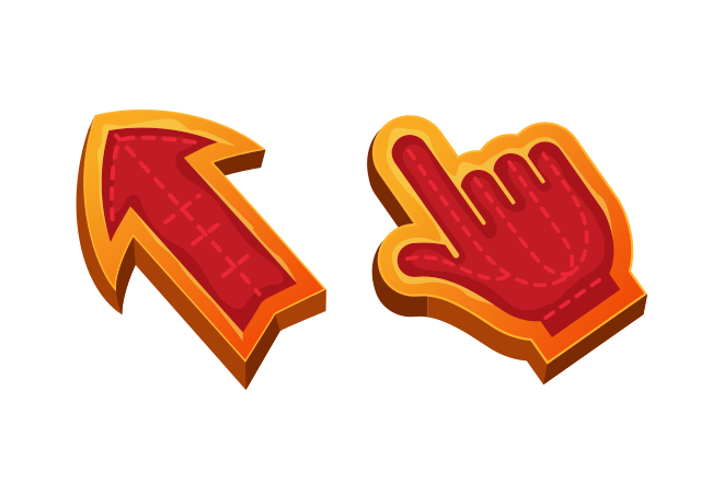 The Red Road Custom Cursor for Chrome from The Cursors Cursors Collection