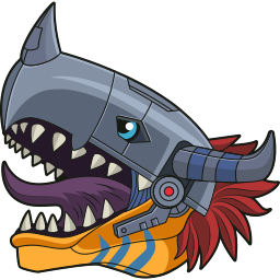 Metal Greymon custom cursor for Chrome Pointer