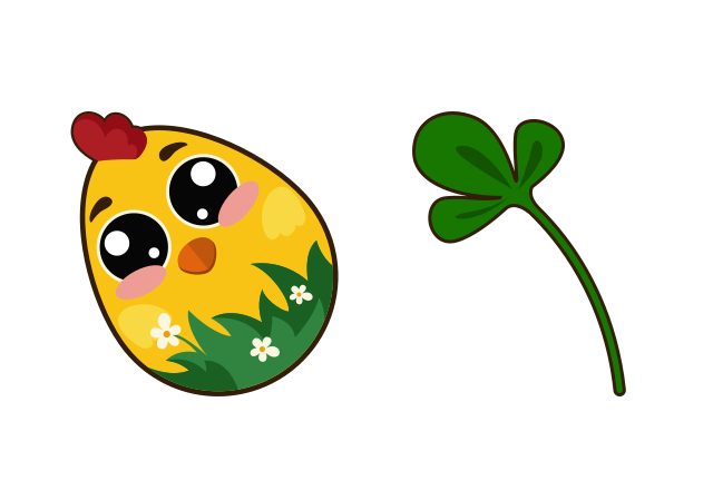 Easter Egg Chick Custom Cursor for Chrome from Easter Cursors Collection