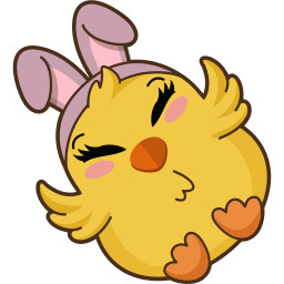 Custom Cursor Cute Easter Chick Pointer