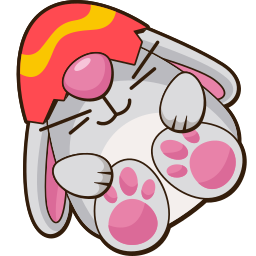 Custom Cursor Cute Easter Bunny Pointer