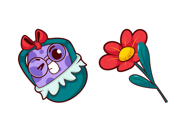 Easter Egg and Flower Custom Cursor for Chrome from Easter Cursors Collection