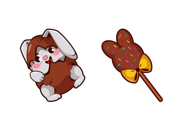 Easter Rabbit Custom Cursor for Chrome from Easter Cursors Collection