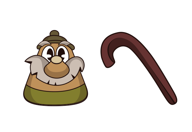 Elder Kettle Custom Cursor for Chrome from Cuphead Cursors Collection