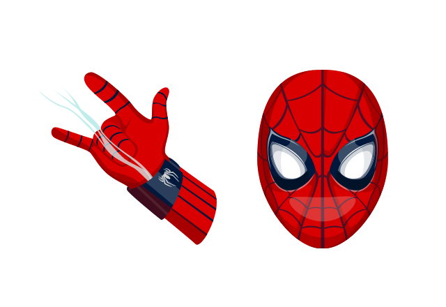 Spiderman Custom Cursor for Chrome from Marvel Comics Cursors Collection