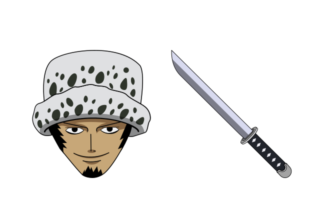 Trafalgar D. Water Law Custom Cursor for Chrome from One Piece Cursors Collection