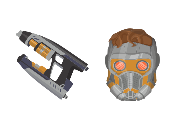 Star-Lord Custom Cursor for Chrome from Marvel Comics Cursors Collection