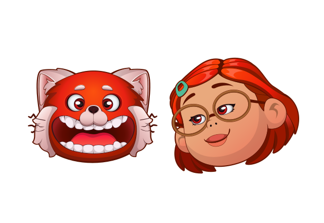 Meilin Lee Custom Cursor for Chrome from Animation Movies Cursors Collection