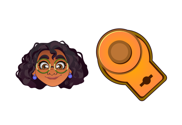 Mirabel Madrigal Custom Cursor for Chrome from Animation Movies Cursors Collection
