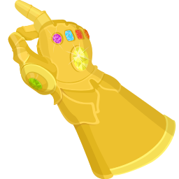 Marvel Thanos Cute Cursor Pointer