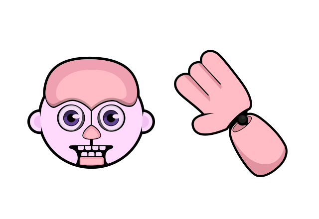 Bidybab Custom Cursor for Chrome from Five Nights at Freddy's Cursors Collection