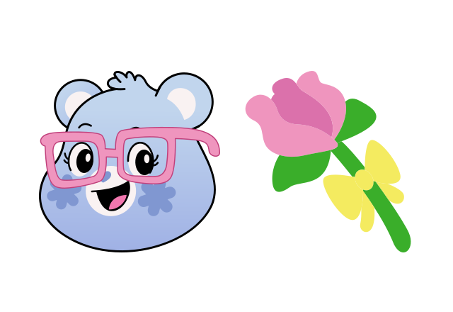 Grams Bear Custom Cursor for Chrome from Care Bears Cursors Collection