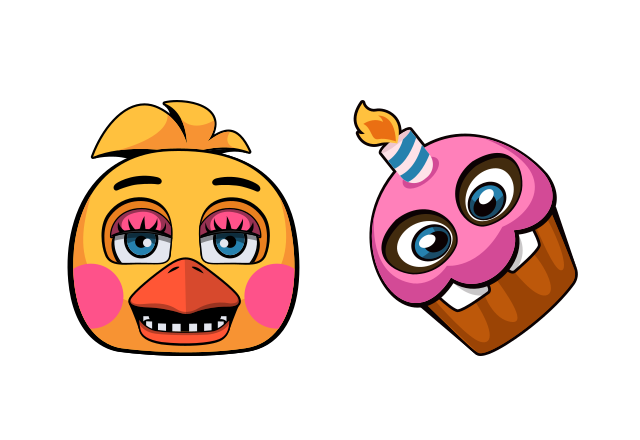 Toy Chicа Custom Cursor for Chrome from Five Nights at Freddy's Cursors Collection