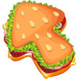 Custom Cursor Burger Texture Pointer