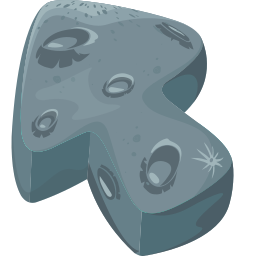Custom Cursor The Moon Texture Pointer